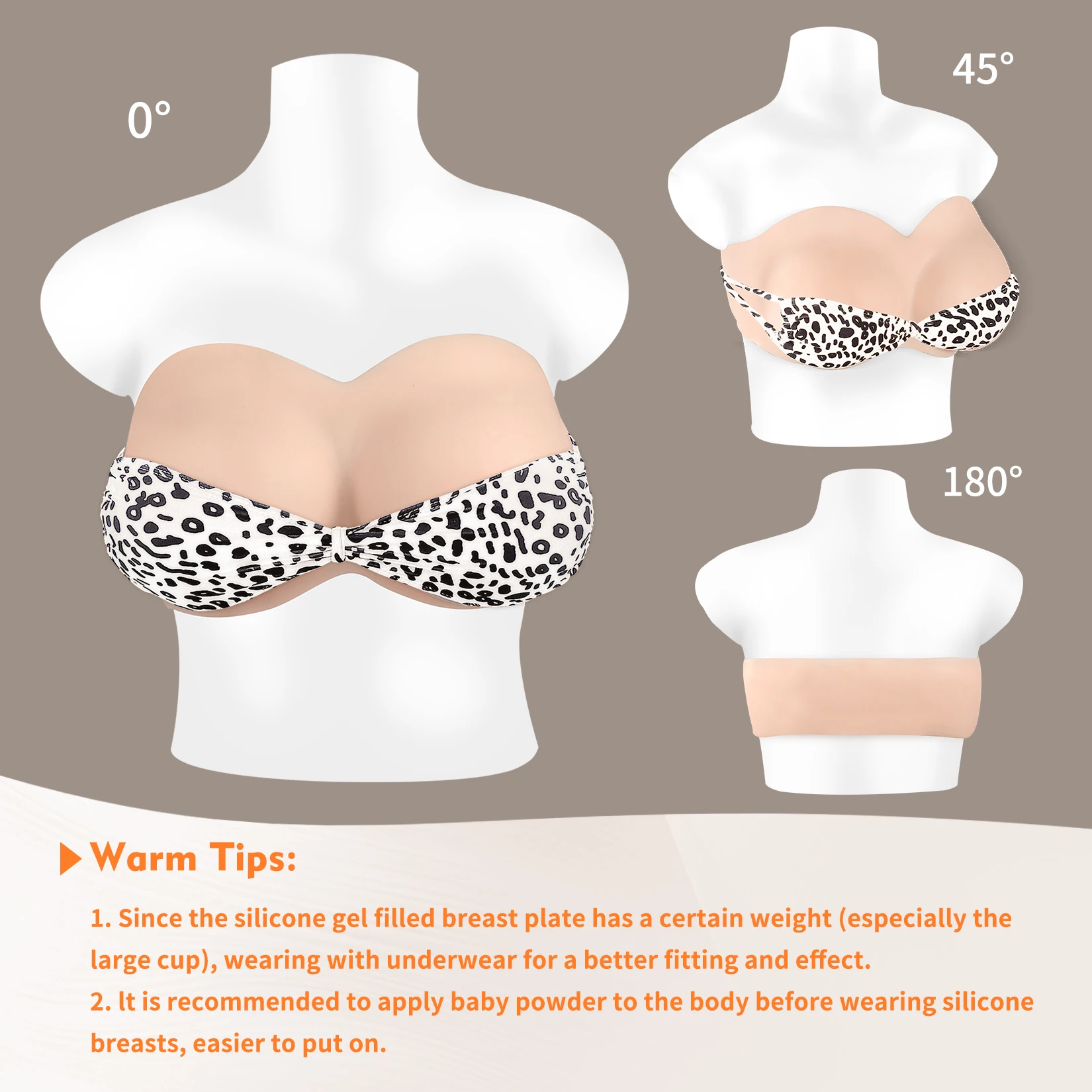 False Breast Silicone Boobs Breast Strapless Top Enhancement Chest Pad Soft Touch Women Chest for Small Flat Bust Fake Breasts Bandeau