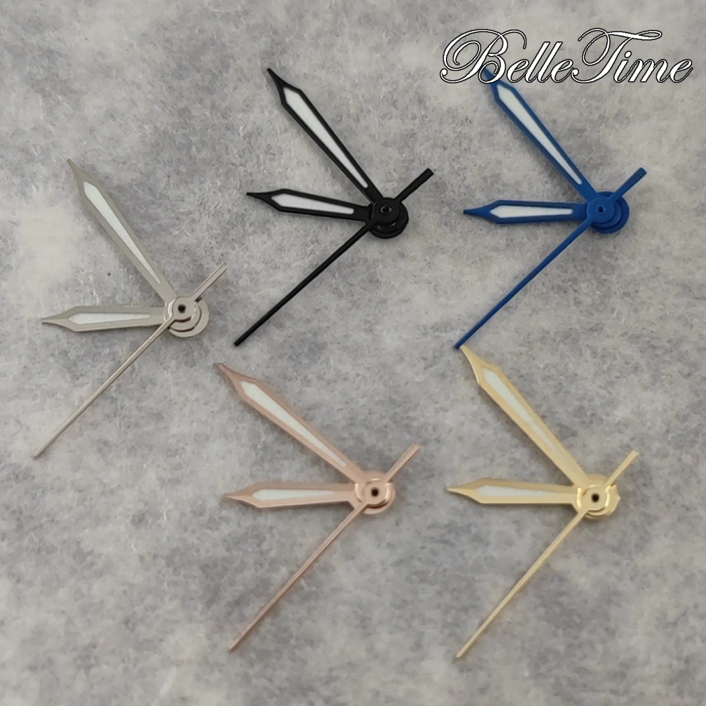 Green Luminous Watch Hands - Santos Style Modification Parts