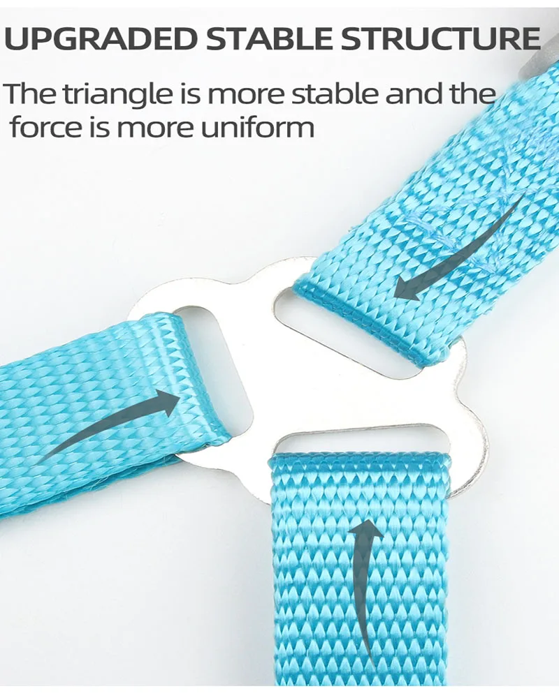 Reflective Dog Harness And Leash Set For Small And Medium Dogs_voghion.com