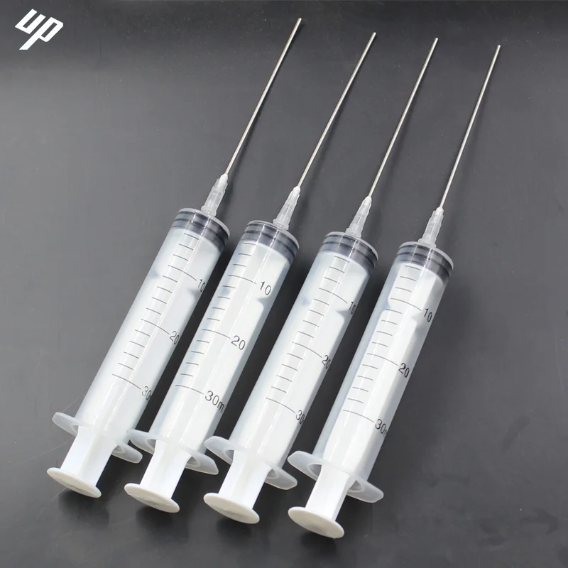 30ML syringe 10cm long needle For Refilling Ink into CISS or refillable cartridge 4sets ink refill syringes