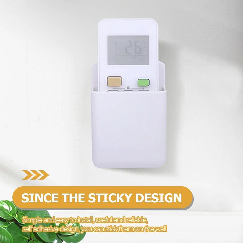 멋진 거치대 전화 벽 보관함, 리모컨 정리함 에어컨, 흰색 스탠드 케이스, 4 개