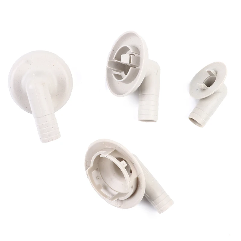 Air Conditioner Ac External Unit Drain Hose Connector Elbow Fitting With Rubber Ring