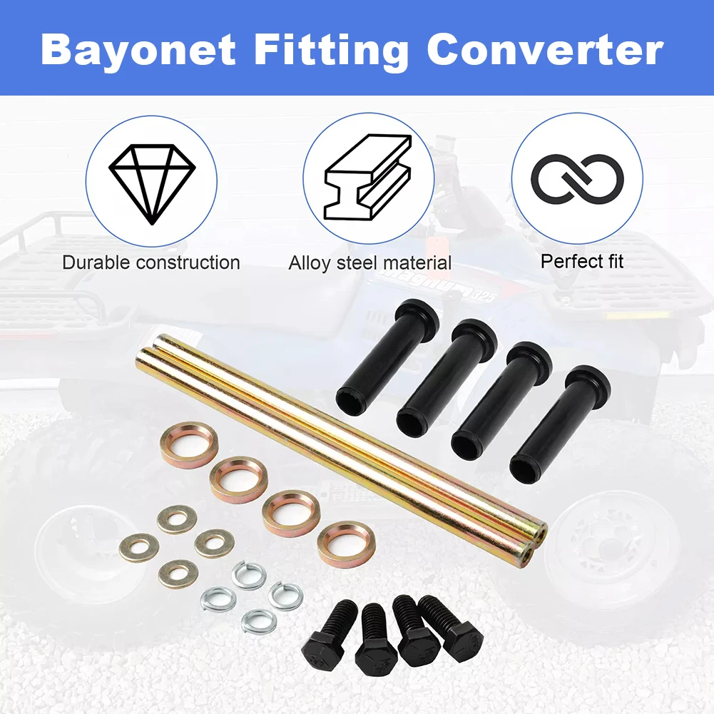 Aluminum ATV Front Lower A Arm Bushing Shaft Kit