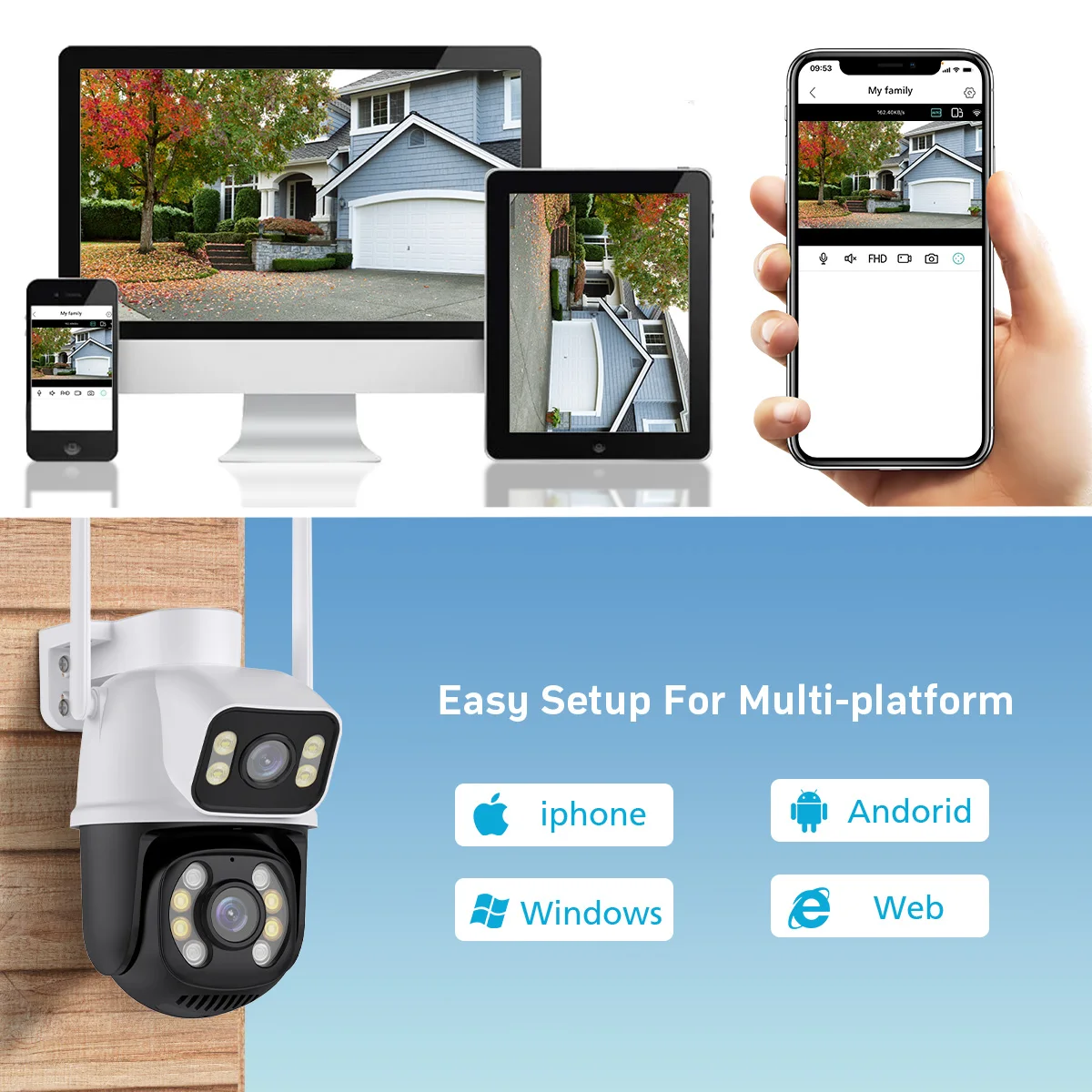 SOVMIKU 8MP 4K Smart PTZ WIFI Surveillance Camera Dual Lens Screen Outdoor Night Vision Auto Track IP Camera Security Protection 22 S3cff3760f4a942db9b950315125393588 SOVMIKU 8MP 4K Smart PTZ WIFI Surveillance Camera Dual Lens Screen Outdoor Night Vision Auto Track IP Camera Security Protection