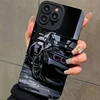 Black Sports Car Print Soft TPU Phone Case For iPhone 17 Air 16 15 14 13 Mini 12 11 Pro Max X XR 7 8 Plus 16E Soft Cover