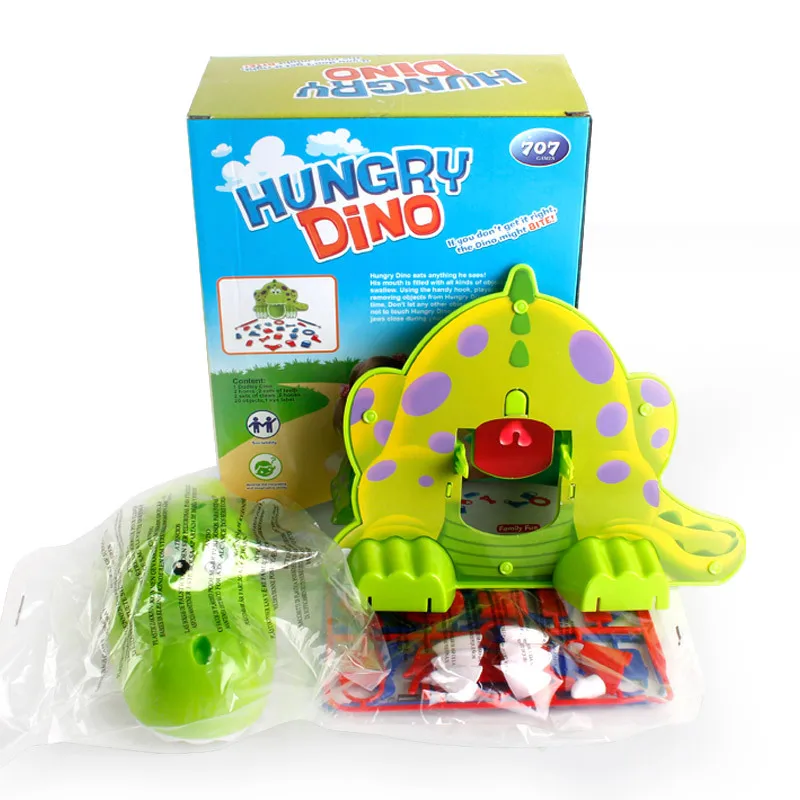Creative Hungry Dino Mouth Dentist Bite Board Game Funny Parent-child Interactive Toy Children Educational Toy 2