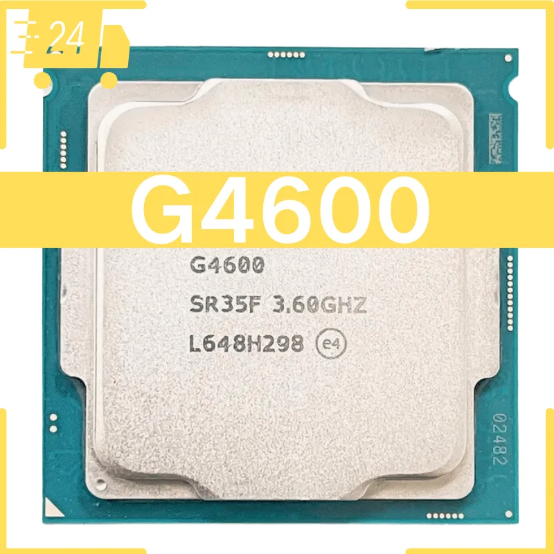 

Pentium Процессор G4600 g4600 ЦП LGA 1151-land FC-LGA 14 нанометров двухъядерный ЦП