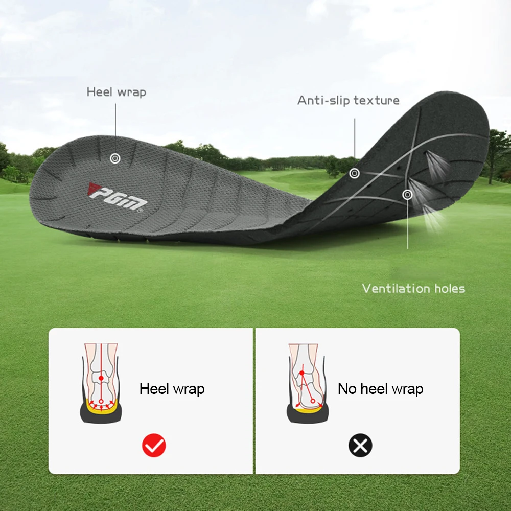 PGM Golf Shoes Women's New Waterproof Microfiber Shoes Anti-Slip Super Soft Midsole Sneakers