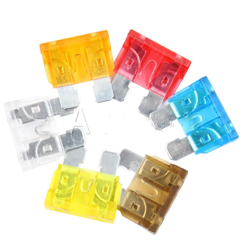 100 pcs, 자동 자동차 트럭 블레이드 atc 퓨즈 50a 50amp 32 v rohscar lighter fusecar