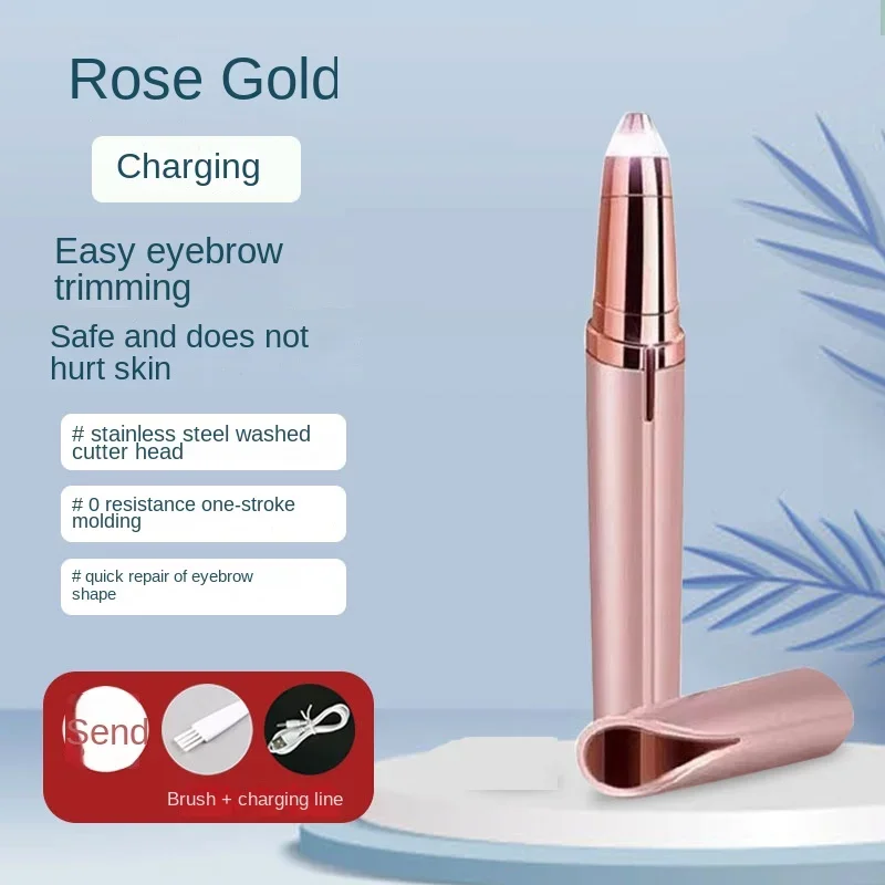 

Electric Eyebrow Razor Automatic Eyebrow Trimmer Eyebrow Razors Trimmer Unisex Eyebrow Scraper Rechargeable