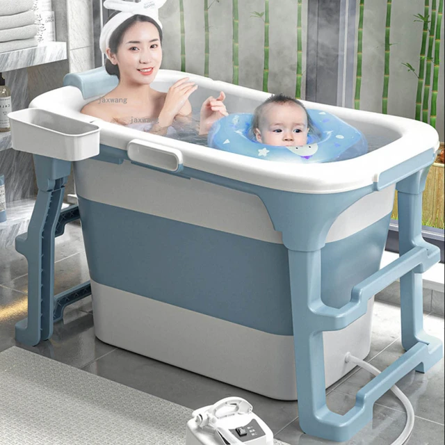 Vasca da bagno pieghevole vasca da bagno portatile per adulti grande  piscina per bambini vasca da bagno addensata per uso domestico vasca da  bagno a vapore - AliExpress