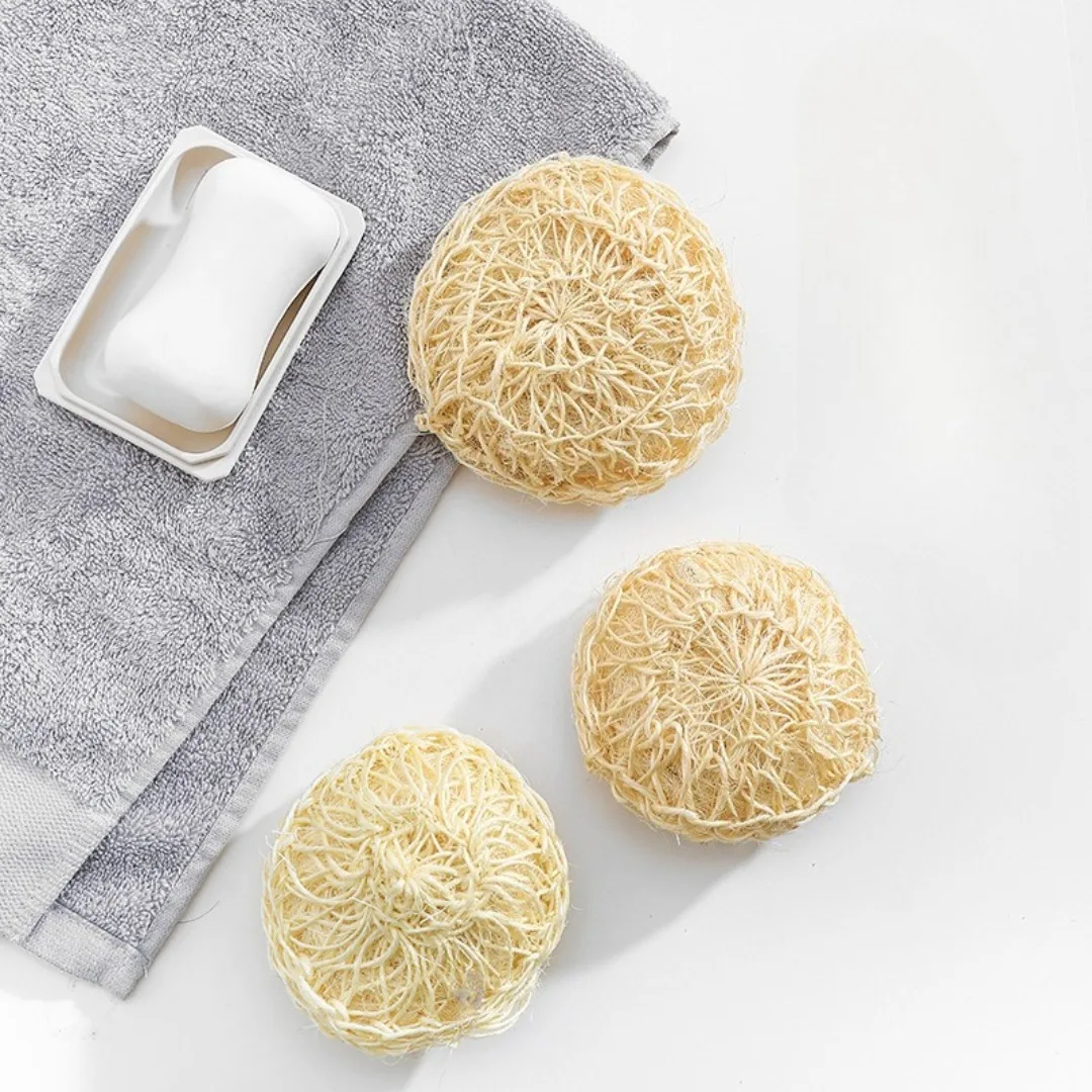 1pc Bath Sponge Loofah Cleaning Body Scrubber Exfoliating SPA Shower Sponges Powerful Cleansing Body Care Bath Brush Shower Tool
