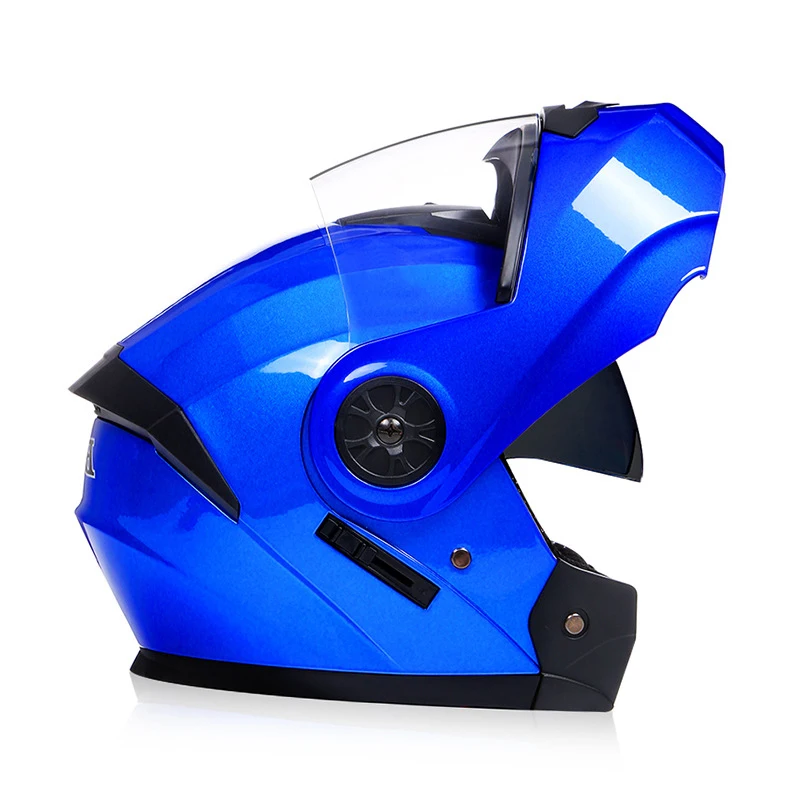 

DOT Approved Personalised Flip Up Motorcycle Helmet Men Women Safety Downhill Motocross Racing Modular Full Face Casco Moto ECE