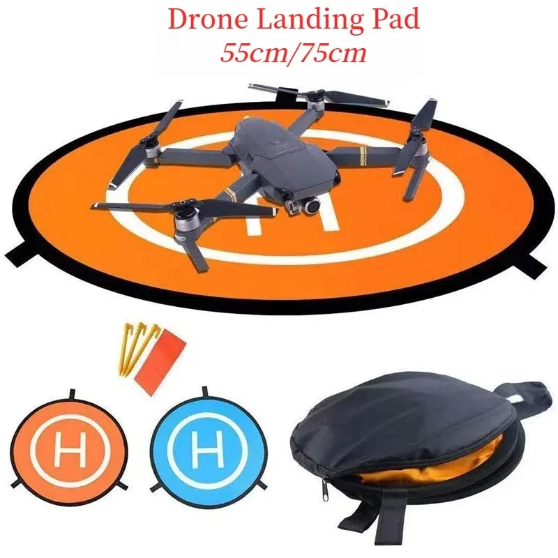 Tapis d'atterrissage drone 55/75cm imperméable pour DJI MAVIC 3 Mini 2 FIMI X8 SE
