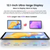 2024 OSCAL ELITE 1 Tablet Android 14 Blackview 12.1 inch 2.5K Display MTK Helio G99 8GB 256GB 8800mAh Battery 33W Fast Charging 2