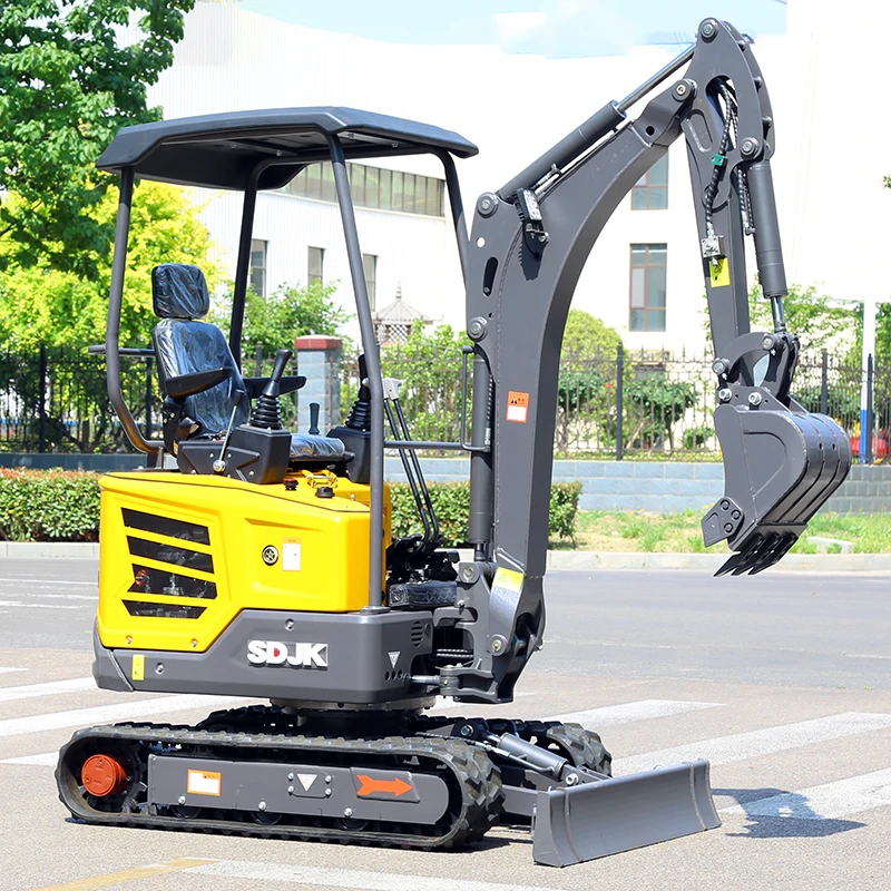 Piccolo Escavatore Idraulico Con Accessori Completi Mini Escavatore Cingolato Da 2 Tonnellate 2000Kg Prezzo Escavatore