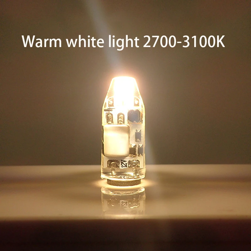 LED COB 샹들리에 LED 광원 실리콘 전구, G4 LED 램프, 크리스탈 사파이어 램프, 2W, 3W, 5W, AC, DC12V