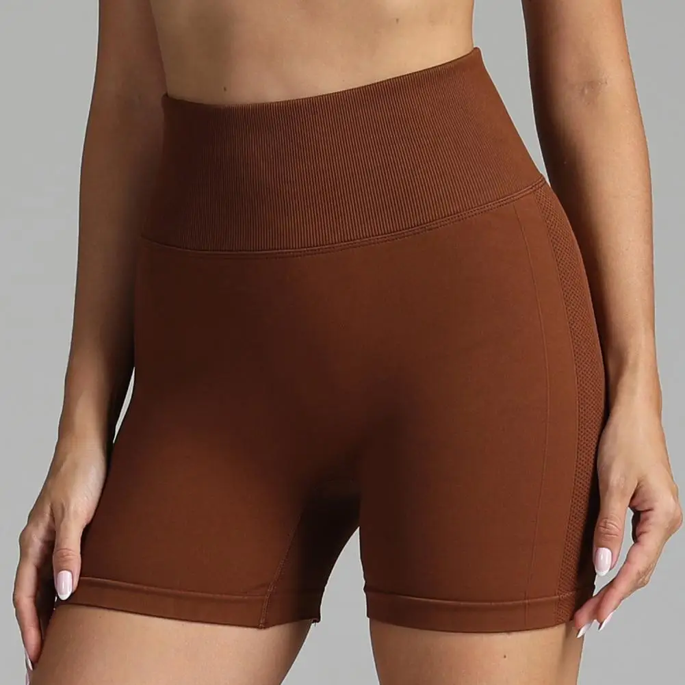 

High-waisted Yoga Pants Short Sports Pants High Waist Tummy Control Yoga Shorts for Women Butt Lifted Running Sports Shorts Slim