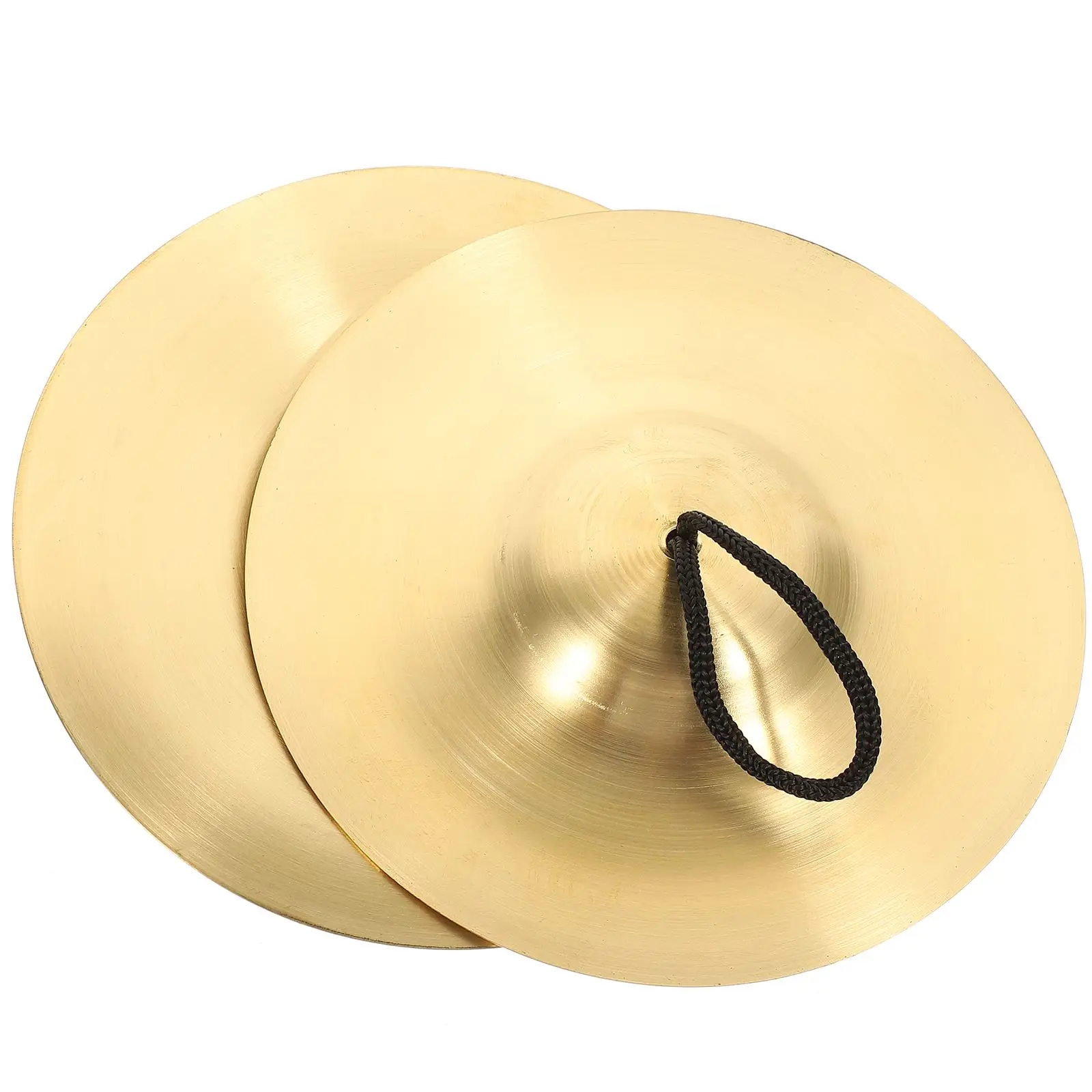 Professional Copper Finger Cymbals Percussion Small Finger Mini Cymbals Dancing Props Musical Instrument Saucers