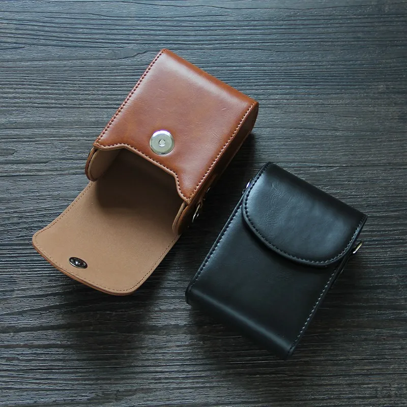 Bolsa da Câmera pu Case Capa de Couro para Canon G7x G7xii G7xiii Sx710 Sx720hs Sx730 Sx740 N100 Panasonic Lx3 Lx5 Lx7 Lx10 Casca Dura - Image 3