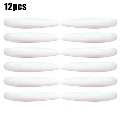 12 - Piece Car Door Edge Protection Trim - Anti - Scratch Bumper Guard Set (White)