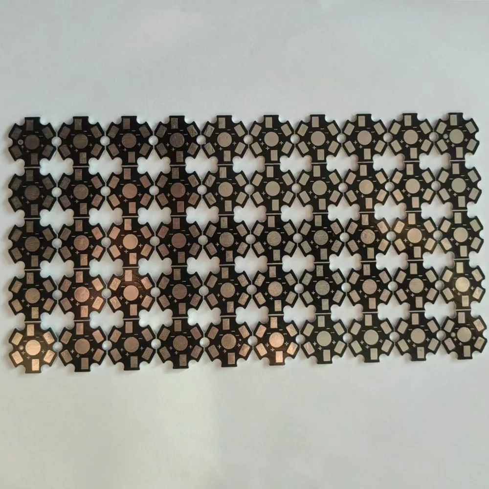 100pcs 1w 3w 5W High Power LED Heat Sink Aluminum Base Plate led pcb 20mm pcb