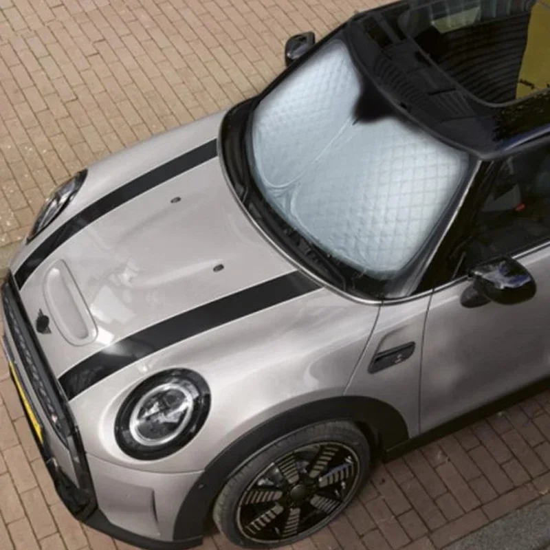Car Front Window Sunshade Cover Sun Shade for Mini Countryman U25 F65 F66 F67 Cooper S E SE J01 EV 2025 Styling Accessories