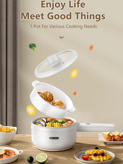 Multifunction Electric Cooking Machine Cooker Rice Mini Pot Layer