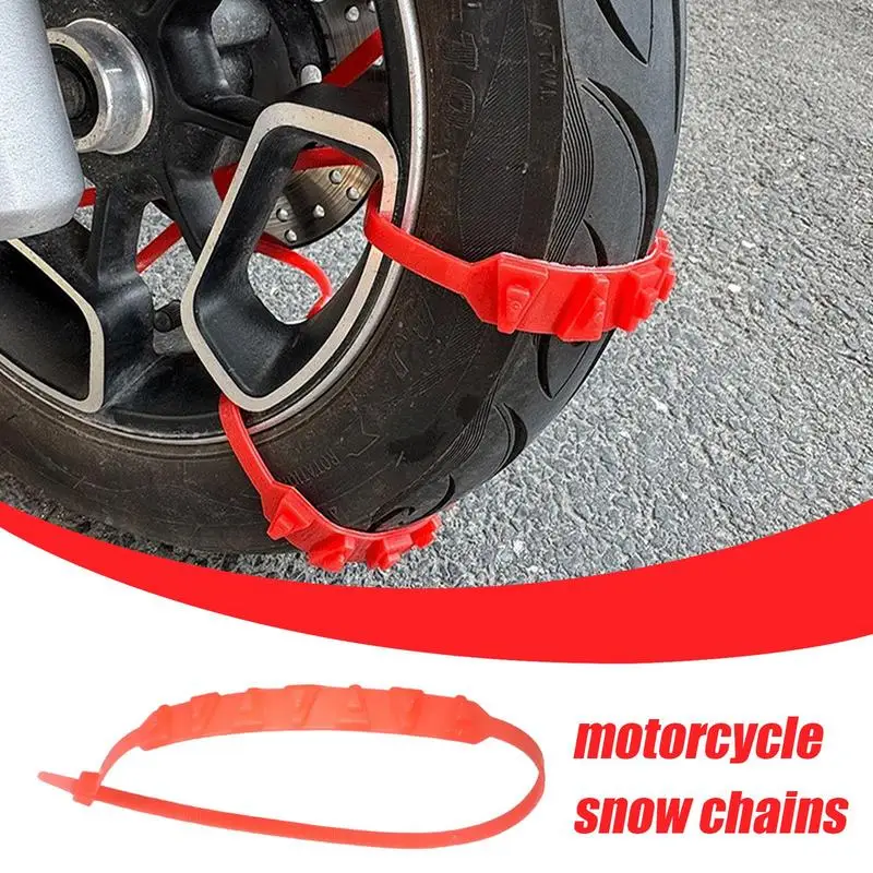 For Refer To Description Anti Skid Tire Chains Nylon Electric Vehicle Anti-skid Chain Extrication Chain For Winter Driving