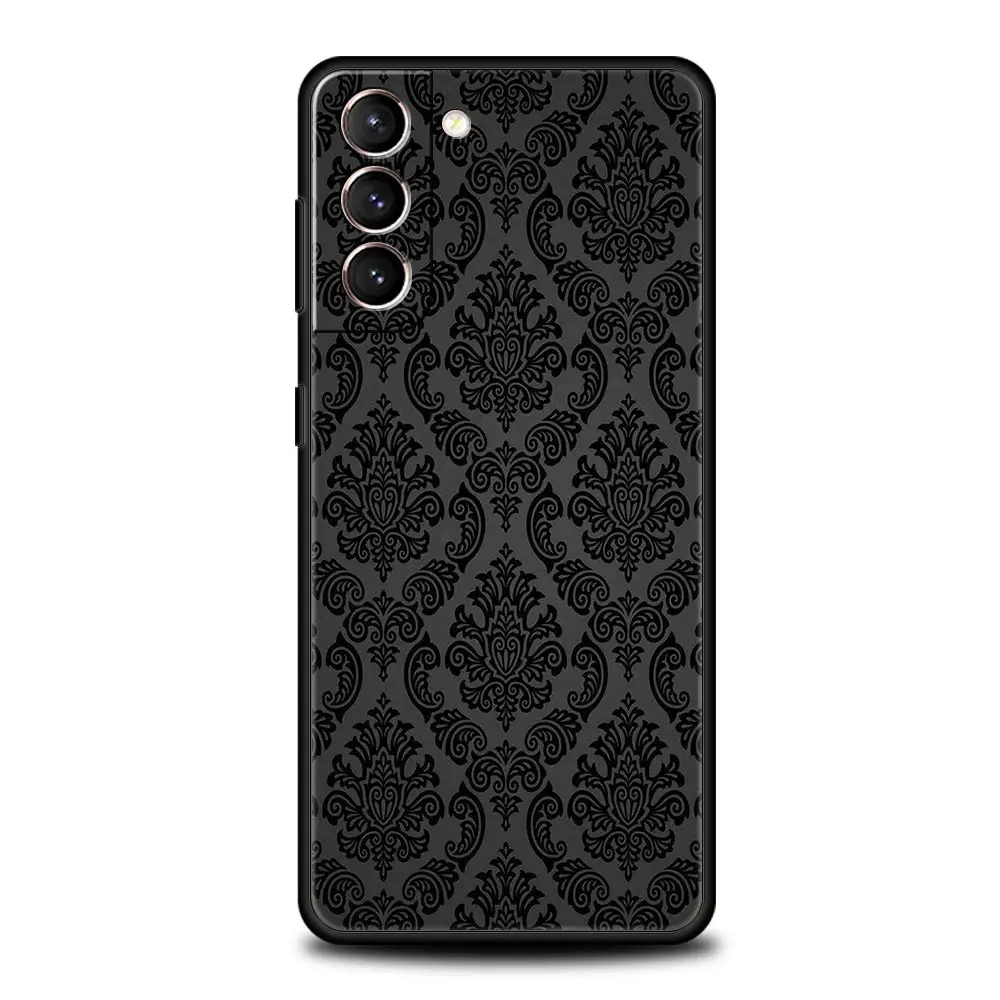 Gothic Style Black Lip Soft Black Phone Case Cover