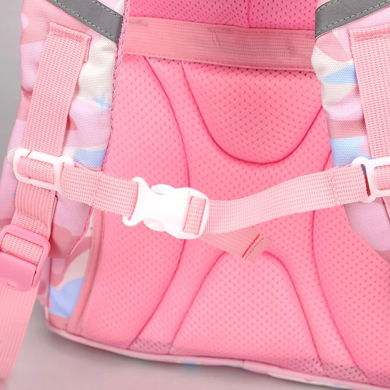 ANJI 2023 Waterproof Backpacks For Elementary School Girls Orthopedic School Bagpack Unicorn Horizontal/Vertical Styles