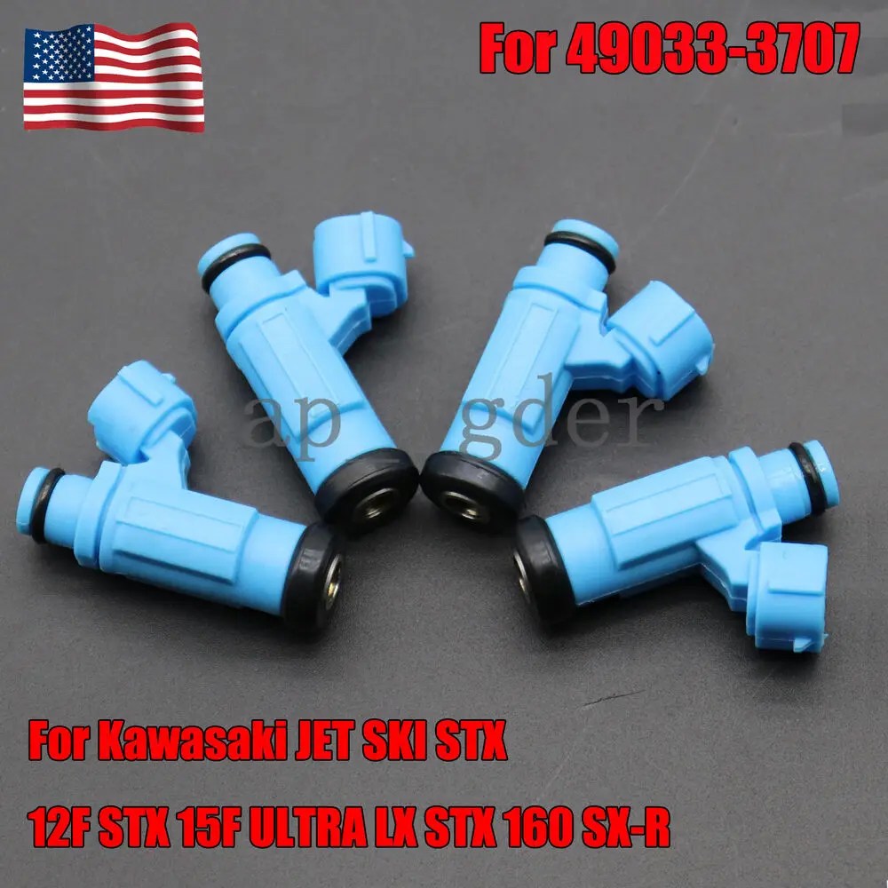 

Топливные форсунки 4x, подходят для Kawasaki JET SKI STX 12F STX 15F ULTRA LX STX 160 SX-R