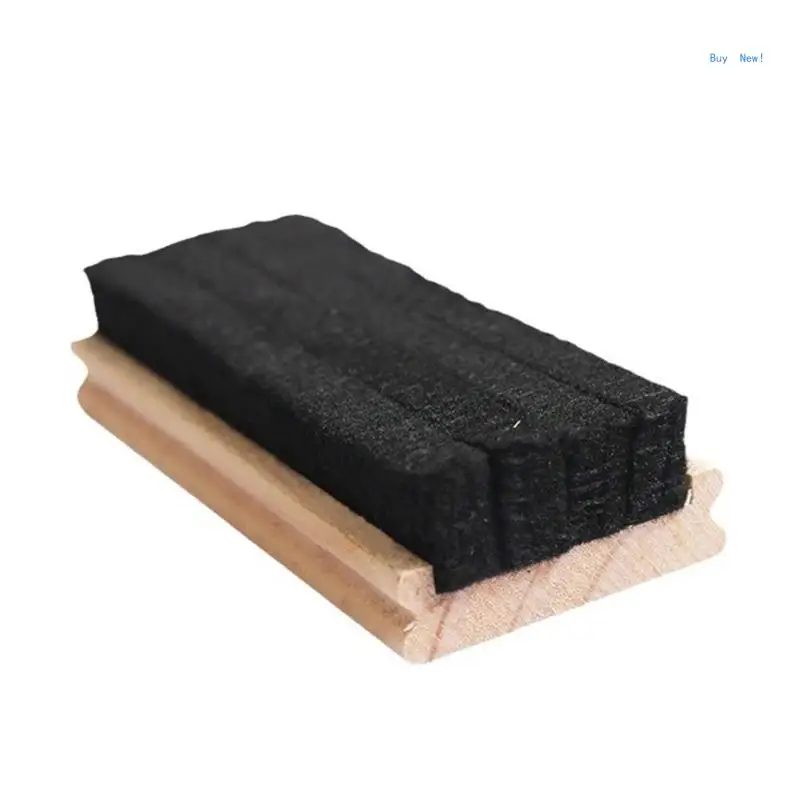 3Pcs Wool Felt Chalkboard Eraser for Office School Classroom Blackboard Wood Chalks Eraser Blackboard