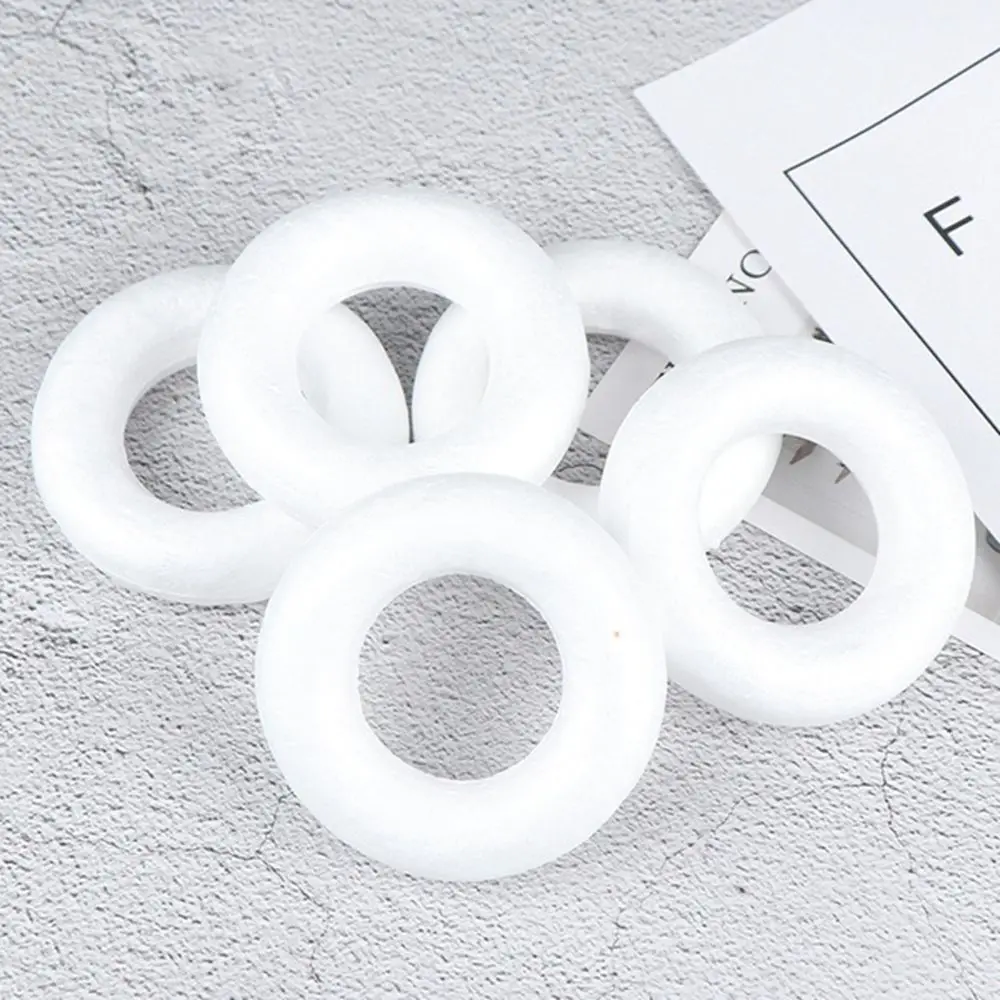 Weihnachten Polystyrol Schaum Ring für Handwerk DIY Zubehör handgemachte Party Dekorationen – Detail 6