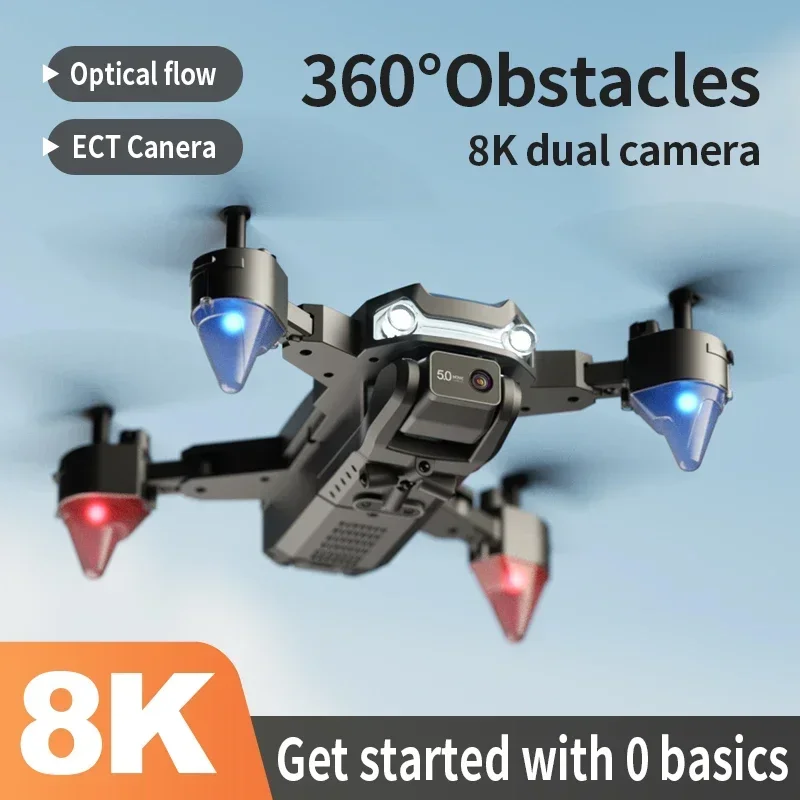 

8K Dual Camera Obstacle Avoidance Dron Toy UAV 5G Professional Aerial Photography Aircraft Intelligent Q2 Pro Drone