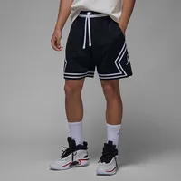Jordan Dri-FIT AS M J DF SPRT DMND Short de sport décontracté pour homme, coupe ample, rayé, bicolore, 5 pouces, noir DX1488-010 2