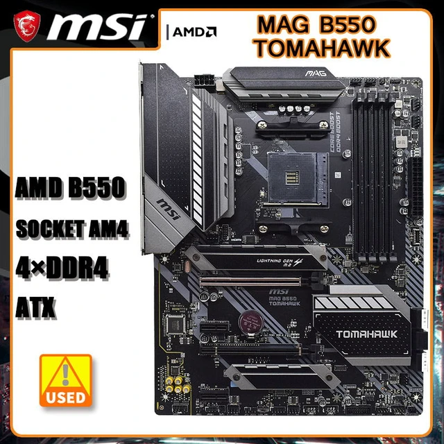 MSI Carte Mère B550 Gaming Gen3 Argenté