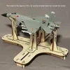 New Aircraft Model Assembly Bracket Laminated Board Stand Support Simulation Airplane DIY Tools with Scale for Painting Display 5
