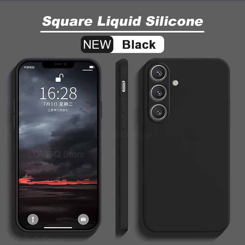 Liquid Silicone Soft Phone Case - Premium Protective Cover