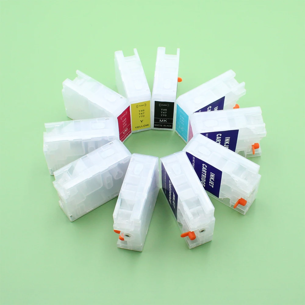 T46S T46Y T47A Ricarica Cartuccia Di Inchiostro Per Stampante Epson Sc-P700 P700 P900 P708 P908.