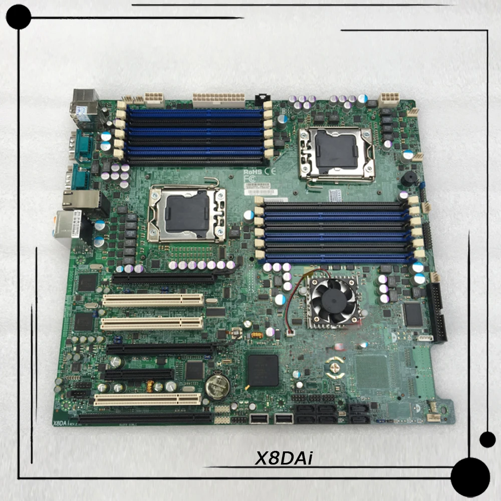 Per Scheda Madre Supermicro Server X58 Lga 1366 Processore Di Supporto Serie 5600/5500 X8Dai