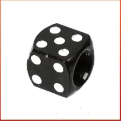 Premium Universal Tire Valve Caps - Durable Dust Guards for Vehicles (Black)