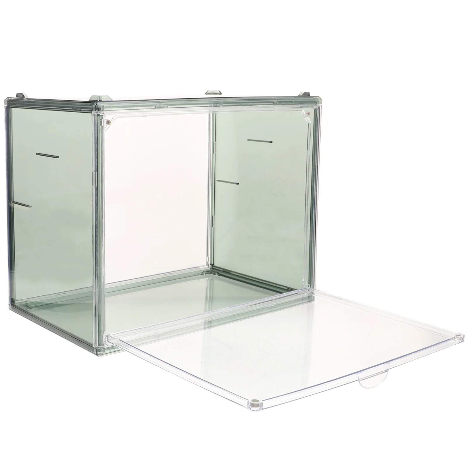 

Manager Book Storage Box Office File Folder Organizer Action Figures Showcase Acrylic