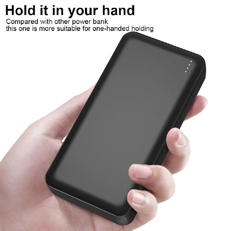 20000mAh Power Bank 5V/2A Micro/Type-C Out Portable Fast Charger External Battery Pack for Heating Vest Jacket Scarf Socks Glove