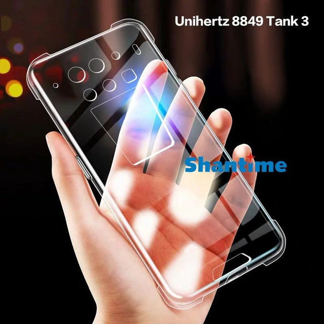 For Unihertz 8849 Tank 3 Case Ultra Thin Crystal Clear Shock Absorption  Technology Bumper Soft TPU Cover For Unihertz Tank 3 - AliExpress