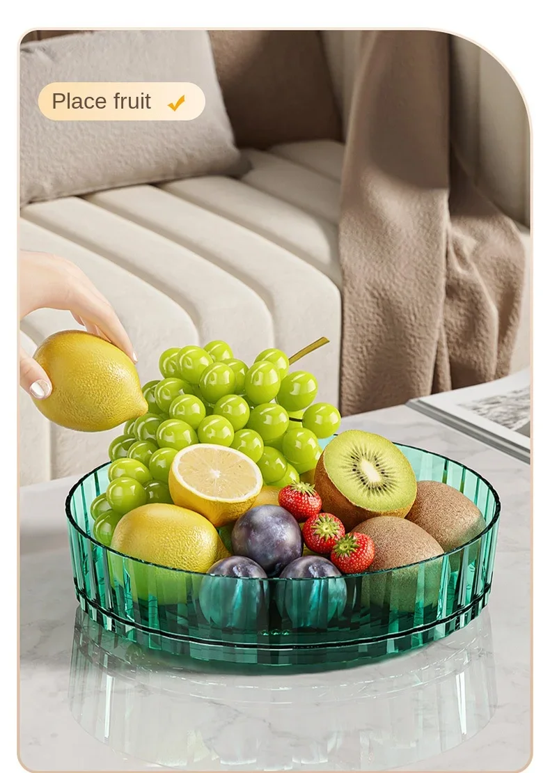 360 Rotating Seasoning Storage Tray Multifunction Pantry Cabinet Turntable For Cosmetics Bathroom Storage Box Kitchen Organizer