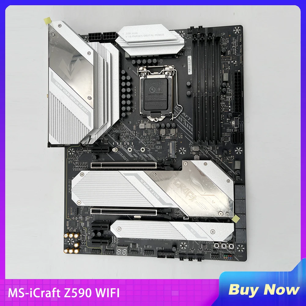 Ms-Icraft Z590 Wifi Originale Maxsun Desktop Computer Scheda Madre Atx Z590 Supporto 10/11A Generazione Core Lga1200