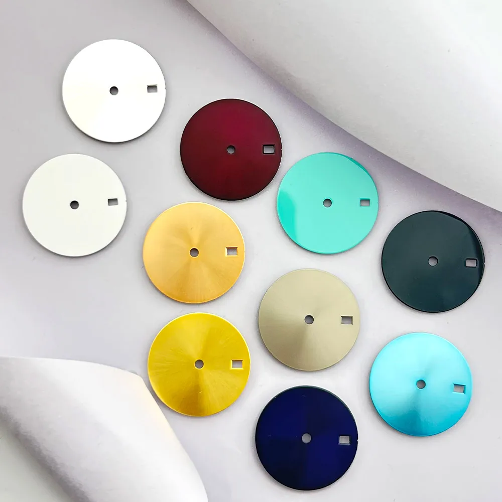 Assorted Colors Watch Dial - No Date & Dual Calendar Options
