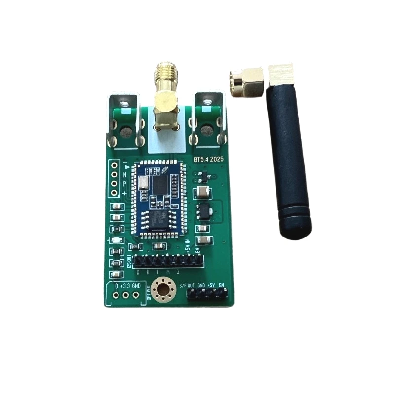 QCC5181 Bluetooth 5.4 수신기 모듈 I2S SPDIF(동축) 출력 지원 DAC 증폭기용 USB 입력 OPT 출력 LDAC
