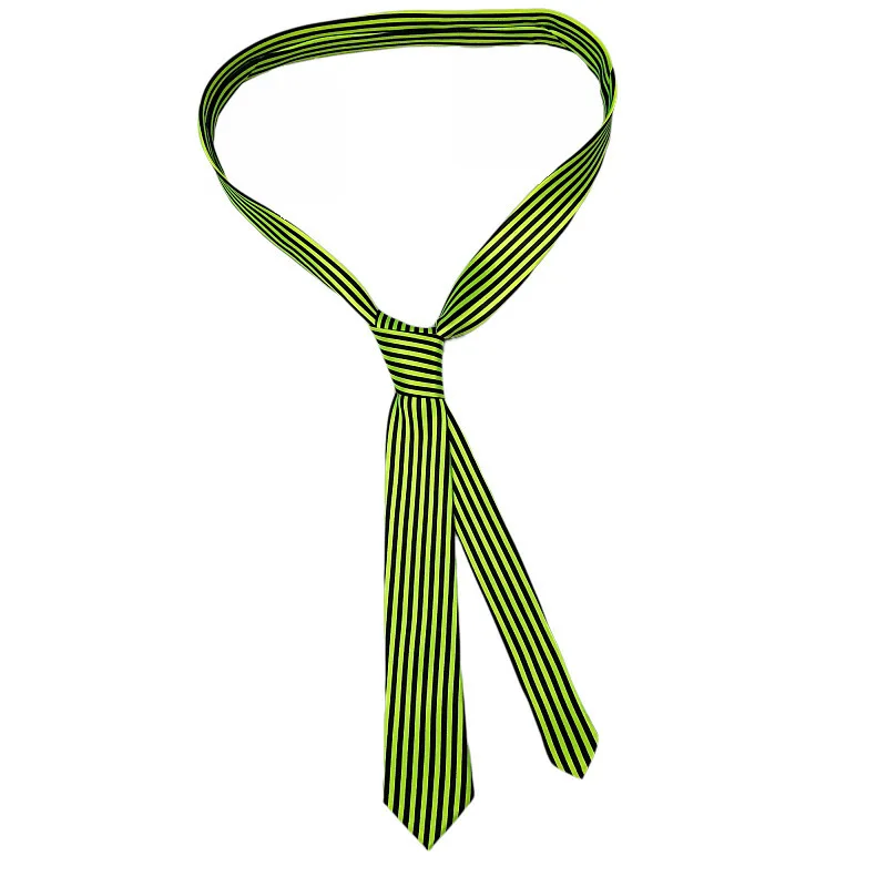 Classic Musical Notes Tie - Silky Narrow Necktie for Piano  Guitar Lovers